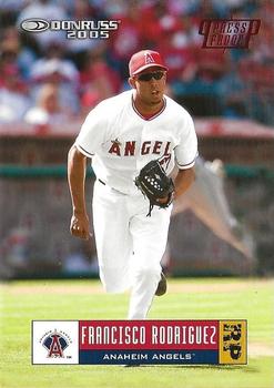 2005 Donruss - Press Proofs Red #75 Francisco Rodriguez Front