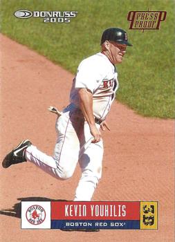 2005 Donruss - Press Proofs Red #124 Kevin Youkilis Front