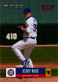 2005 Donruss - Press Proofs Red #134 Kerry Wood Front