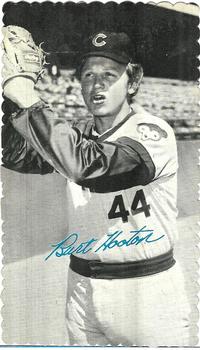 1974 Topps Deckle - White Backs #18 Burt Hooton Front
