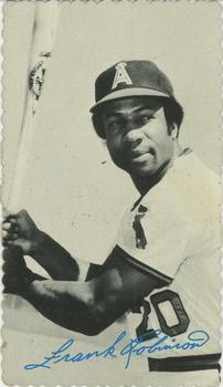 1974 Topps Deckle - White Backs #66 Frank Robinson Front