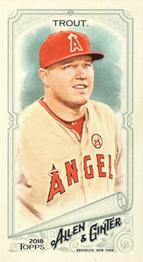 2018 Topps Allen & Ginter - Mini #1 Mike Trout Front