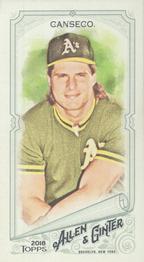 2018 Topps Allen & Ginter - Mini #271 Jose Canseco Front