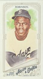 2018 Topps Allen & Ginter - Mini A & G Back #42 Jackie Robinson Front