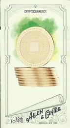 2018 Topps Allen & Ginter - Mini A & G Back #83 Cryptocurrency Front