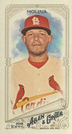 2018 Topps Allen & Ginter - Mini A & G Back #112 Yadier Molina Front