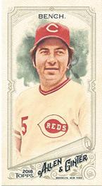 2018 Topps Allen & Ginter - Mini A & G Back #133 Johnny Bench Front