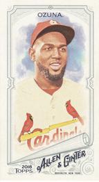 2018 Topps Allen & Ginter - Mini A & G Back #235 Marcell Ozuna Front