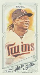 2018 Topps Allen & Ginter - Mini A & G Back #279 Miguel Sano Front