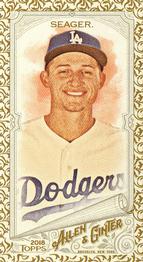 2018 Topps Allen & Ginter - Mini Gold Border #174 Corey Seager Front