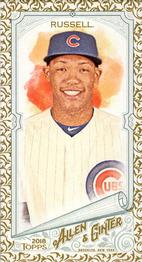 2018 Topps Allen & Ginter - Mini Gold Border #283 Addison Russell Front