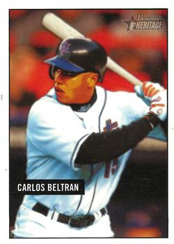 2005 Bowman Heritage #108 Carlos Beltran Front