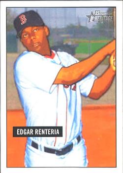 2005 Bowman Heritage #15 Edgar Renteria Front
