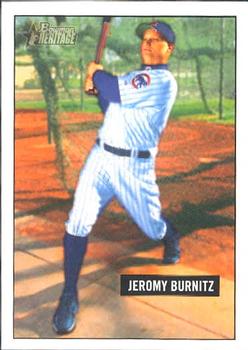 2005 Bowman Heritage #22 Jeromy Burnitz Front