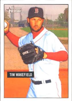 2005 Bowman Heritage #39 Tim Wakefield Front