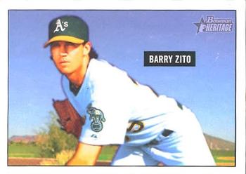 2005 Bowman Heritage #57 Barry Zito Front