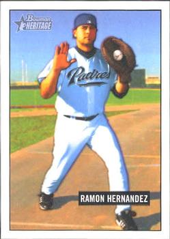 2005 Bowman Heritage #127 Ramon Hernandez Front