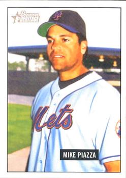 2005 Bowman Heritage #144 Mike Piazza Front
