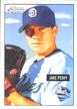 2005 Bowman Heritage #153 Jake Peavy Front