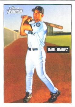 2005 Bowman Heritage #158 Raul Ibanez Front