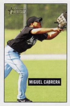 2005 Bowman Heritage #194 Miguel Cabrera Front