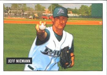 2005 Bowman Heritage #239 Jeff Niemann Front