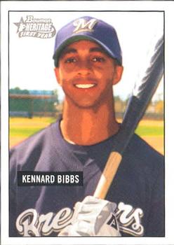2005 Bowman Heritage #251 Kennard Bibbs Front