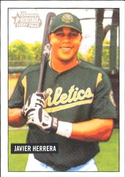 2005 Bowman Heritage #258 Javier Herrera Front