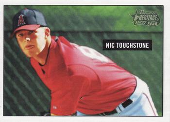 2005 Bowman Heritage #262 Nic Touchstone Front