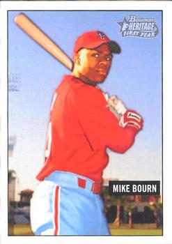 2005 Bowman Heritage #270 Mike Bourn Front