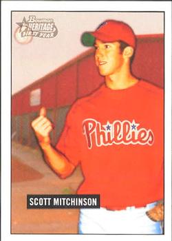 2005 Bowman Heritage #272 Scott Mitchinson Front