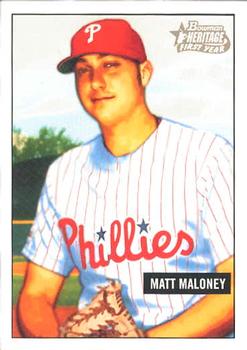 2005 Bowman Heritage #281 Matt Maloney Front