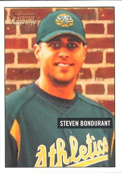 2005 Bowman Heritage #288 Steven Bondurant Front