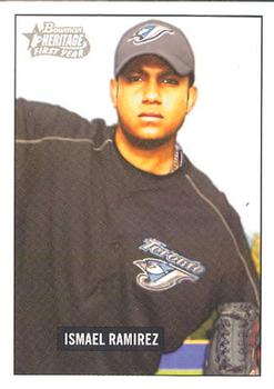2005 Bowman Heritage #298 Ismael Ramirez Front