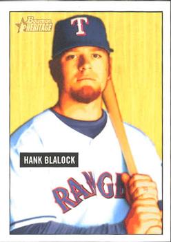 2005 Bowman Heritage #320 Hank Blalock Front