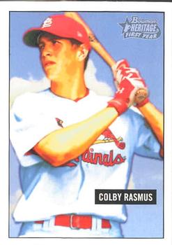 2005 Bowman Heritage #339 Colby Rasmus Front