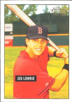 2005 Bowman Heritage #346 Jed Lowrie Front