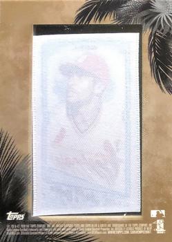 2018 Topps Allen & Ginter - Framed Cloth #67 Ozzie Smith Back