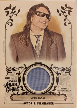2018 Topps Allen & Ginter - Full-Size Relics #FSRA-TW Tommy Wiseau Front