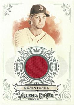 2018 Topps Allen & Ginter - Full-Size Relics #FSRB-AB Andrew Benintendi Front