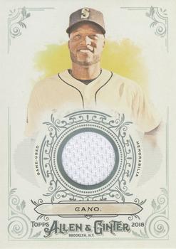2018 Topps Allen & Ginter - Full-Size Relics #FSRB-RC Robinson Cano Front