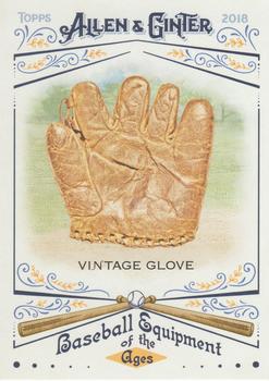 2018 Topps Allen & Ginter - Baseball Equipment of the Ages #BEA-1 Vintage Glove Front