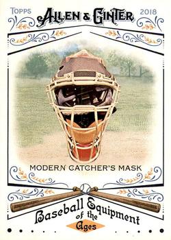 2018 Topps Allen & Ginter - Baseball Equipment of the Ages #BEA-7 Modern Catcher's Mask Front
