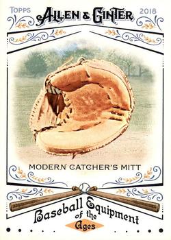 2018 Topps Allen & Ginter - Baseball Equipment of the Ages #BEA-10 Modern Catcher's Mitt Front