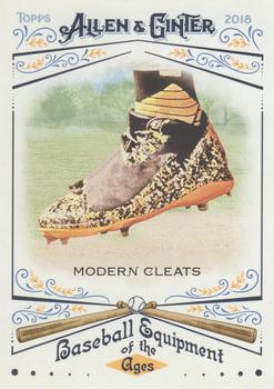 2018 Topps Allen & Ginter - Baseball Equipment of the Ages #BEA-16 Modern Cleats Front