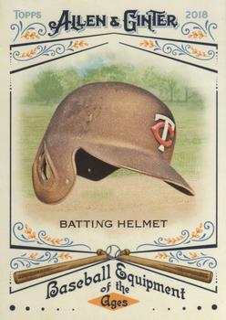 2018 Topps Allen & Ginter - Baseball Equipment of the Ages #BEA-25 Batting Helmet Front