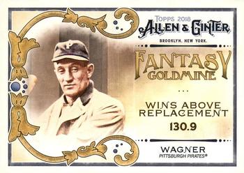 2018 Topps Allen & Ginter - Fantasy Goldmine #FG-12 Honus Wagner Front