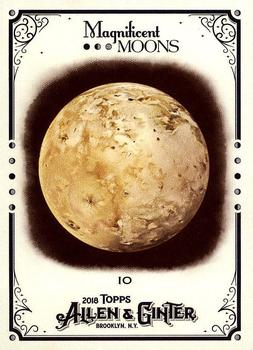 2018 Topps Allen & Ginter - Magnificent Moons #MM-3 Io Front