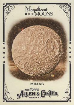 2018 Topps Allen & Ginter - Magnificent Moons #MM-4 Mimas Front