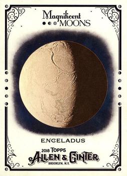 2018 Topps Allen & Ginter - Magnificent Moons #MM-5 Enceladus Front